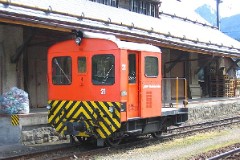 RhB (Rhätische Bahn), Scuol, 10. July 2004